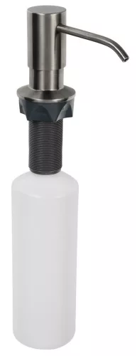 Beépíthető szappanadagoló, gun metal (SP023GM)