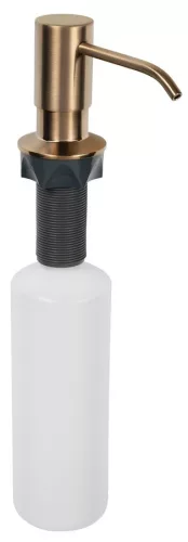 Beépíthető szappanadagoló, matt réz (SP023PG)