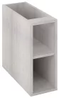 TREOS polcos szekrény, alsó, 20x53x50,5cm, Polar tölgy (TS020-1010)