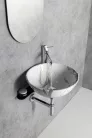 Sapho TETRIS mosdótartó konzol, jobbos, matt fekete