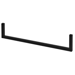 AVICE törölközőtartó, 450x95mm, matt fekete (VC467)