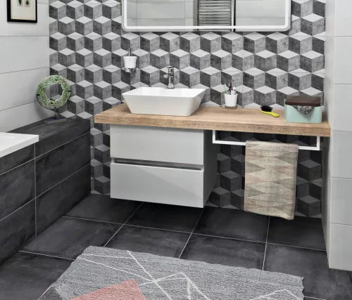 AVICE törölközőtartó, 600x95mm, fehér (VC491)