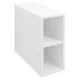 WAVE polcos szekrény, 20x45x47,8cm, fényes fehér (WA020-3030)