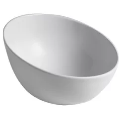Sapho DOME OBLIQUO kerámiamosdó, túlfolyó nélkül, átm.:44,5cm