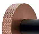 BEMETA LARISSA fali WC-kefetartó, 110x360x145mm, fekete/matt réz (WS008BC)