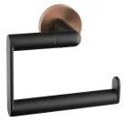 BEMETA LARISSA fali WC-papírtartó, 138x118x72mm, fekete/matt réz (WS017BC)