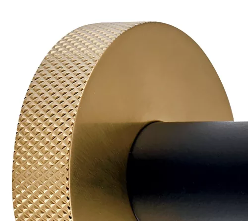 BEMETA LARISSA fali WC-papírtartó, 138x118x72mm, fekete/matt arany (WS017BG)