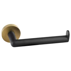   BEMETA LARISSA fali WC-papírtartó, fekete/matt arany (WS026BG)