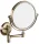 BEMETA RETRO Kozmetikai tükör, 184x200x412mm, átm:133mm, bronz (106101697) (XP012)