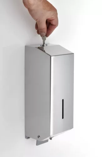 BEMETA szappanadagoló, 1100 ml, rozsdamentes acél, fényes (105109411) (XP123)