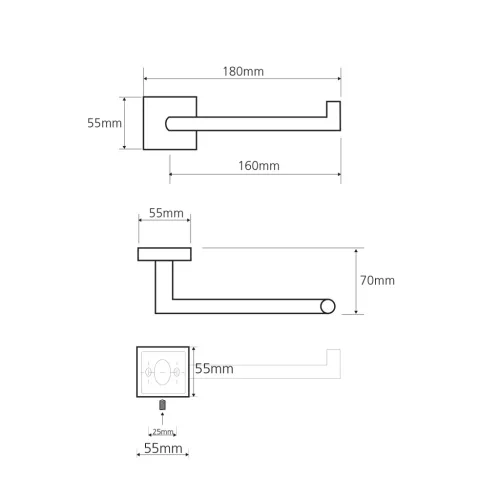 BEMETA BETA WC papírtartó, jobbos, 180x55x70mm, króm (132212032) (XQ702)