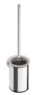 BEMETA OMEGA Fali WC kefetartó, fekete kefe, 95x385x120mm, króm (104913117) (XR305)