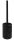 BEMETA DARK Álló WC kefetartó, 90x385x90mm, fekete (104913090) (XR306B)