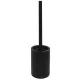 BEMETA DARK Álló WC kefetartó, 90x385x90mm, fekete (104913090) (XR306B)