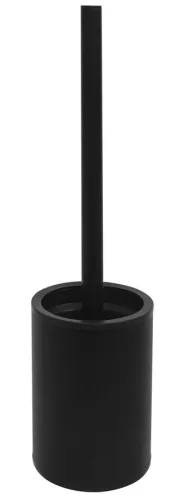 BEMETA DARK Álló WC kefetartó, 90x385x90mm, fekete (104913090) (XR306B)