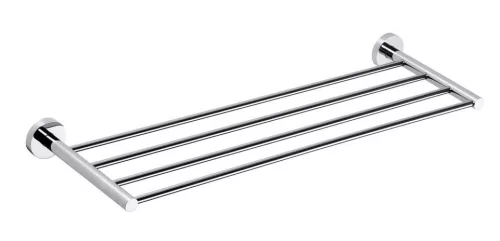 BEMETA OMEGA Törölközőtartó polc, 655x55x200mm, króm (104105082) (XR412)