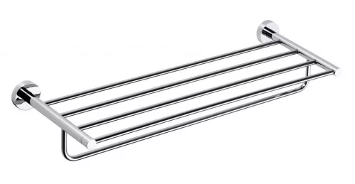 BEMETA OMEGA Törölközőtartó polc, 655x110x200mm, króm (104105072) (XR415)