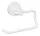 BEMETA WHITE WC papírtartó, 140x95x90mm, fehér (104112044) (XR704W)