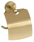 BEMETA SABLO fali WC-papírtartó, 140x155x80mm, matt arany (160112010) (XR732GB)