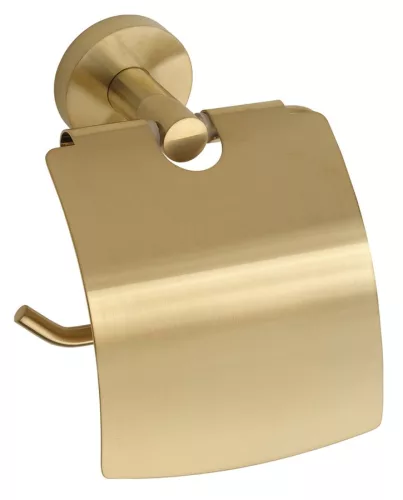 BEMETA SABLO fali WC-papírtartó, 140x155x80mm, matt arany (160112010) (XR732GB)