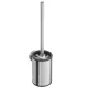BEMETA NEO Fali WC kefetartó, fekete kefe, 90x380x115mm, inox/matt (102313079) (XS305)