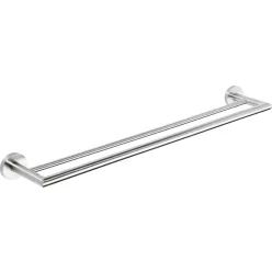   BEMETA NEO Dupla törölközőtartó, 655x55x125mm, inox/matt (104204055) (XS403)