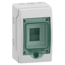   MUREVA (Kaedra) Mini elosztó, átlátszó ajtó, 1x4 modul (13441)