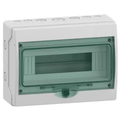   MUREVA (Kaedra) Mini elosztó, átlátszó ajtó, 1x12 modul (13444)