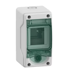   MUREVA (Kaedra) Mini elosztó, átlátszó ajtó, 1x3 modul (13975)