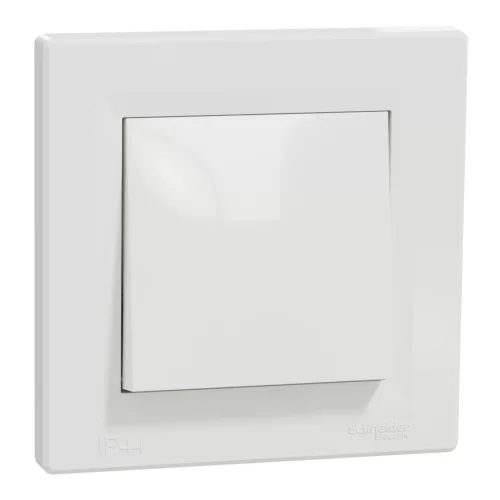 ASFORA Egypólusú kapcsoló - IP44, kerettel, fehér (EPH0100221)