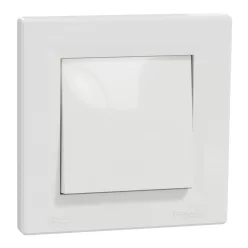   ASFORA Váltókapcsoló - IP44, kerettel, fehér (EPH0400421)