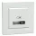 ASFORA Dupla USB töltő, A+C, 21W, kerettel, fehér (EPH2700521)