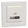 ASFORA Dupla USB töltő, A+C, 21W, kerettel, bézs (EPH2700523)