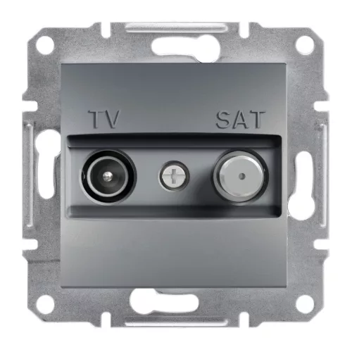 ASFORA TV/SAT aljzat, végzáró, 1 dB, acél (EPH3400162)
