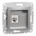 ASFORA 1xRJ45 Cat5e UTP aljzat, alumínium (EPH4300161)