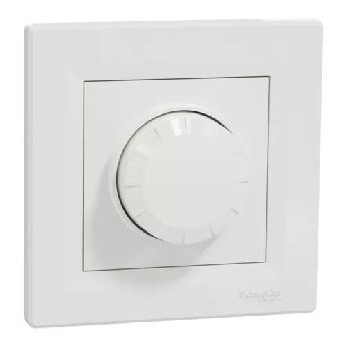 ASFORA LED fényerőszabályzó, univerzális, 370W, kerettel, fehér (EPH6800121)