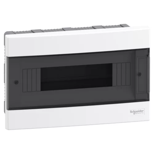 Schneider EASY9 EU Kiselosztó, füstszínű ajtó, süllyesztett, 1x12 modul, PEN