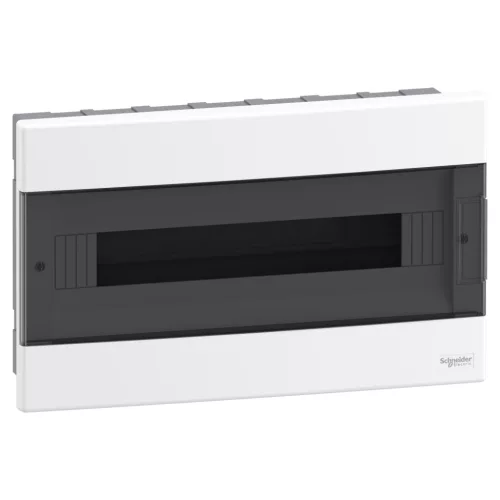 Schneider EASY9 EU Kiselosztó, füstszínű ajtó, süllyesztett, 1x18 modul, PEN