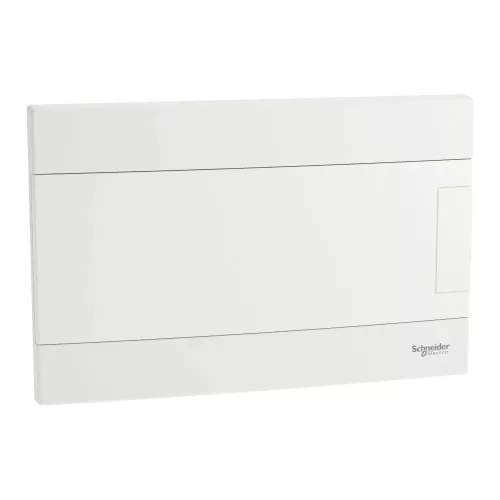 Schneider EASY9 EU Kiselosztó, teli ajtó, süllyesztett, 1x12 modul, PEN