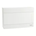 Schneider EASY9 EU Kiselosztó, teli ajtó, falon kívüli, 1x12 modul, PEN