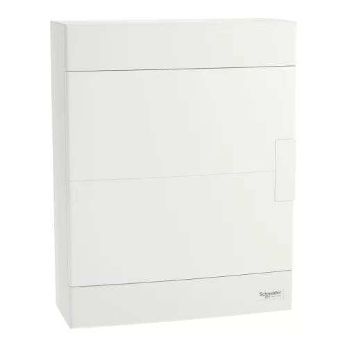 Schneider EASY9 EU Kiselosztó, teli ajtó, falon kívüli, 2x12 modul, PEN