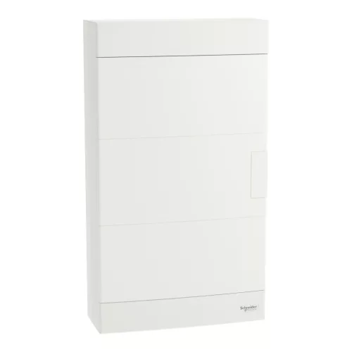 Schneider EASY9 EU Kiselosztó, teli ajtó, falon kívüli, 3x12 modul, PEN