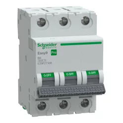 Schneider EASY9 PRO Kismegszakító, 3P, B, 6A