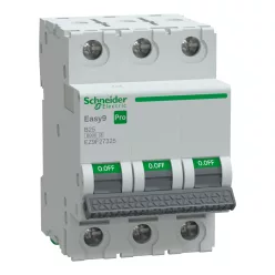 Schneider EASY9 PRO Kismegszakító, 3P, B, 25A