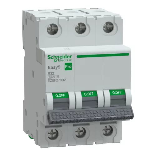 Schneider EASY9 PRO Kismegszakító, 3P, B, 32A