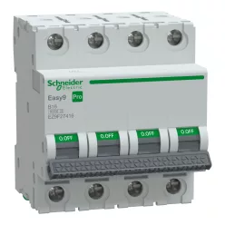 Schneider EASY9 PRO Kismegszakító, 4P, B, 16A