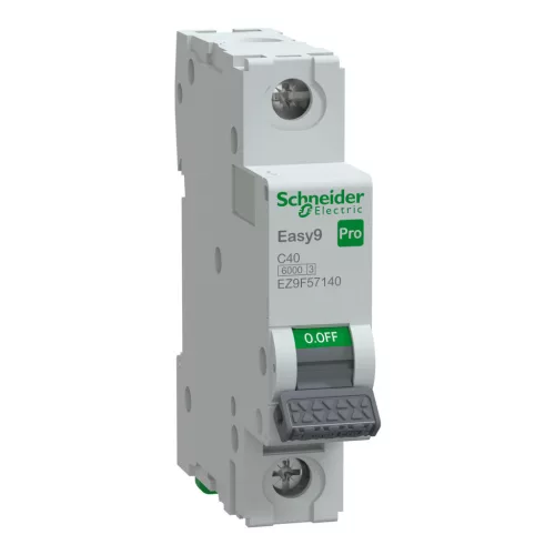 Schneider EASY9 PRO Kismegszakító, 1P, C, 40A