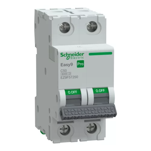 Schneider EASY9 PRO Kismegszakító, 2P, C, 50A