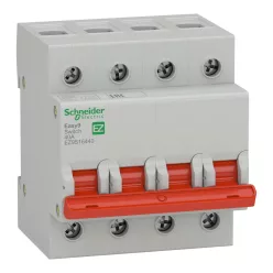 Schneider EASY9 PRO Szakaszolókapcsoló, 4P, 40A