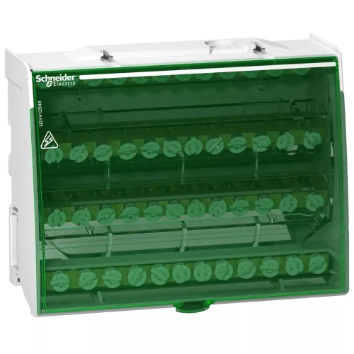 Schneider - Linergy csavaros sorkapocs elosztó blokk,125A,4P,48 lyuk (LGY412548)